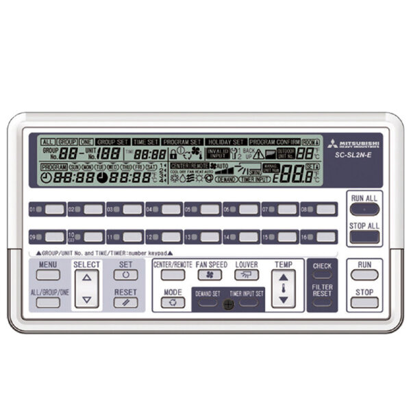 Mitsubishi Heavy SC-SL2NA-E Zentralfernbedienung